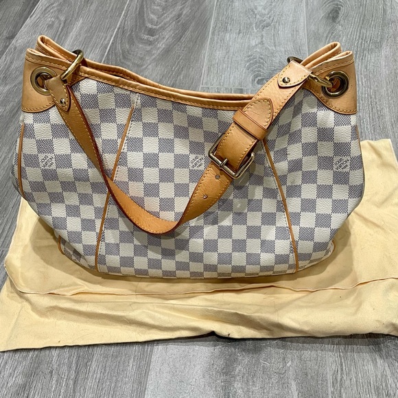 Authentic Louis Vuitton Galliera Damier PM Azur Hobo bag - Picture 5 of 15